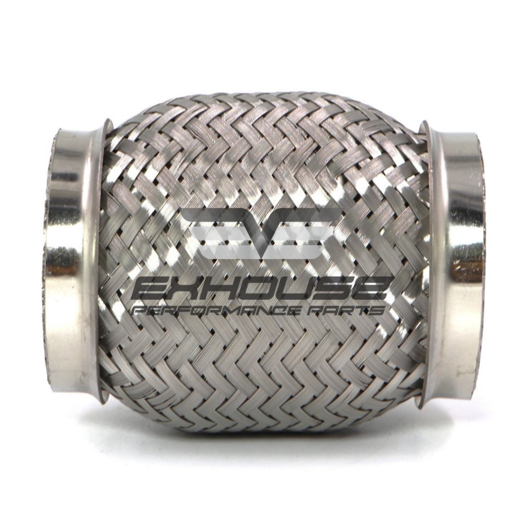 FLEXIBLE PIPE, INTERLOCK, BRAIDED X100 - Exhouse Performance Parts